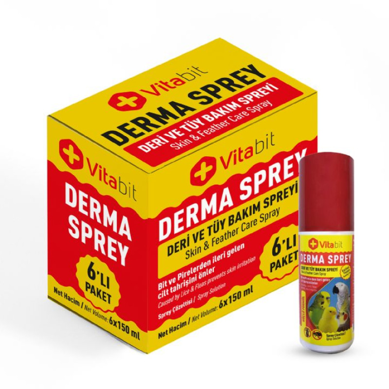 VİTAFİX VİTABİT DERMA SPREY 150ML 6LI 